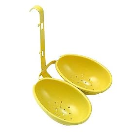 Eddingtons Egg Poacher, Double, Yellow