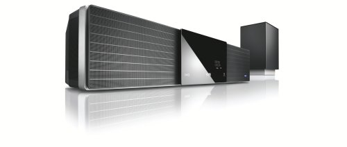 Philips HTS8100 -  Soundbar - DVD Home Cinema System  - With HDMI Upscaling  Ambisound - Black