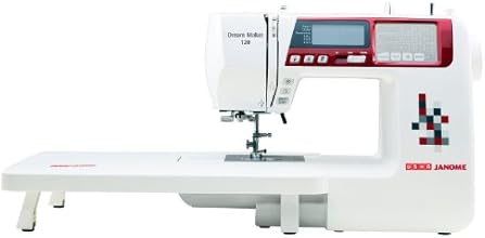 Usha Janome Dream Maker 120 35-Watt Computerized Sewing Machine (White)