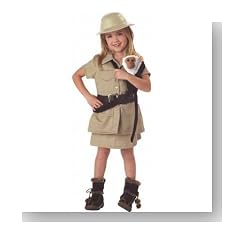 Zookeeper Costume Toddler Girl - Child 4-6
