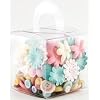 Making Memories Lemonade Blossoms and Buttons 160 Pieces/Boxed, 40 Paper/20 Felt Flowers & 100 Buttons