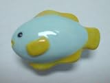 Blue Fish Shaped Cabinet Drawer Pull Knob