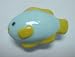 Blue Fish Shaped Cabinet Drawer Pull Knob