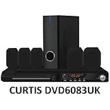 Curtis 5.1 DVD HOME CINEMA THEATRE 450W HI FI SURROUND SOUND SYSTEM & SUBWOOFER