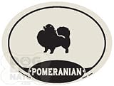 Pomeranian Euro Decal