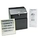 Office Products : Safco Steel 7 x 6 x 8 1/2 Inch Suggestion/Key Drop Box with Locking Top (4232BL)
