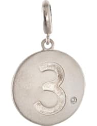 Numeric Disc Charm with Accent 3 85542