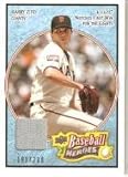 2008 Upper Deck Heroes Jersey Light Blue #148 Barry Zito - San Francisco Giants (Serial #'d to 200) (Baseball Cards)