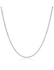 10K Gold 1mm Bead Chain Necklace