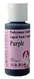 Liquid Food Color 1 Ounce Bottle/Pkg-Purple