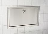 Stainless Steel Changing Station - Style: Horizontal Surface Mount