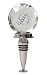 Rhinestone Monogram Winestopper - D