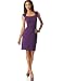 London Times Ruffled Cap-Sleeve Ponte Knit Dress