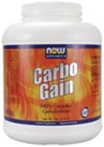 Now Foods Carbo Gain 100% Complex Carbohydrate - 8 lbs. 6 Pack