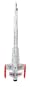 Estes 1250 Interceptor Flying Model Rocket Kit