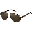 Carrera 13/S Men's Aviator Metal Designer Sunglasses - Brown Matte Havana/Brown