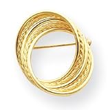 14k Circle Pin