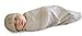 Cocooi Babywrap Newborn Baby Swaddle and Cap, 100% Merino, Natural Color