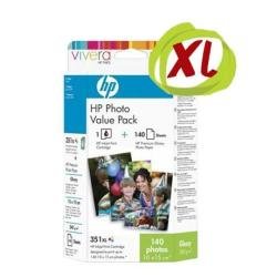 HP Original 351XL Photo Value Pack with Vivera Inks 10x15 140 sheets