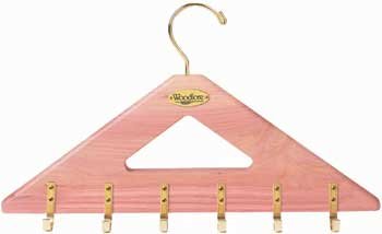 Woodlore Belt Hanger Clothes Hangers,Cedar