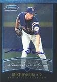 Mike Bynum, Mobile Bay Bears - Padres Affiliate, 2001 Bowman Chrome Autographed Card