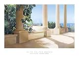 Island Columns Art Print Poster By Alice Dalton Brown, 36  x 26 