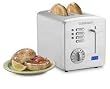 Cuisinart CPT-170 Brushed Stainless-Steel 2-Slice Toaster with Countdown Timer