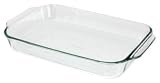 Corningware-Pyrex 6001012 CLR 9 x 13 x 2 Inch Rectangular Baking Dish - Pack Of 4
