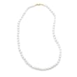 16" 14k Yellow Gold 6-6.5mm Freshwater Pearl Necklace