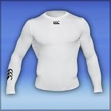 Canterburys Fu nktionswäsche Baselayer Shirt Cold langarm (wärmend) in schwarz oder weiss, Groessen: S - XXL