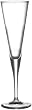 Bormioli Rocco Ypsilon Stemware Flute Glasses, Set of 6