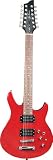 Jay Turser Moderns Jt-hawk12-tr 12-string Electric Guitar, Transparent Red