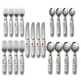 Pfaltzgraff Winterberry 20 Piece Flatware Set Service for 4