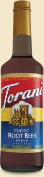 Torani Classic Root Beer Syrup, 750 ml by Classic Espresso Coffees