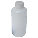 Vestil BTL-N-6 Narrow Mouth Low Density Polyethylene (LDPE) Round Plastic Bottle with Natural Cap, 6 oz Capacity, Translucent
