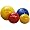 Fitball Exercise Ball - Yellow - 75cm -For height 6