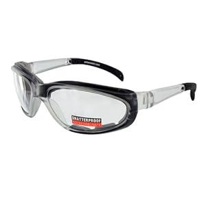 Pagos-2 Foam Padded Safety Glasses With Prescription ANSI Z87-2 Compliant Frame
