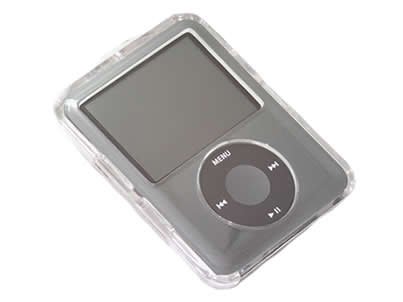 Childrens Toyshop   : iTALKonline Crystal/Case/Cover For NEW iPod Nano 3G 4G/8GB - Clear/Transparent