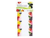 Kitchen Craft Self Adhesive Jam Jar Labels, Fruit Pattern, Pack of 30