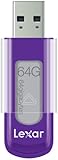 Lexar JumpDrive S50 64 GB USB Flash Drive - LJDS50-64GASBNA (Purple)