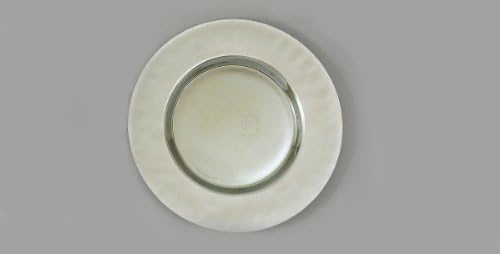 13" Luster Charger Plate (Set of 4) Color: Platinum