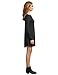 ROMWE Solid Long Sleeve Simple Classical High Low Casual Dress