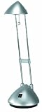 Lite Source LS-2606SILV Extender Halogen Desk Lamp - Silver