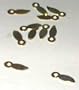 100 Brass Plated Picture Frame Turn Button 5/8 W/screws