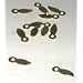 100 Brass Plated Picture Frame Turn Button 5/8 W/screws