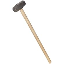 Martin S848H Carbon Steel 8lbs Sledge Hammer, 32" Handle Length