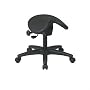 Office Star ST203 BACKLESS STOOL WITH SADDLE SEAT AND SEAT ANGLE ADJUSTMENT HEIGHT ADJUSTMENT 19 INCH TO 24 INCH