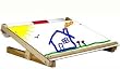 Beka Adjustable Drawing Desk with Paper Roll