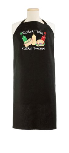 Ritz Barbeque Apron, Relish Today. Ketchup Tomorrow