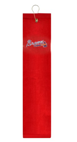 Atlanta Braves Embroidered Tri-Fold Golf Towel